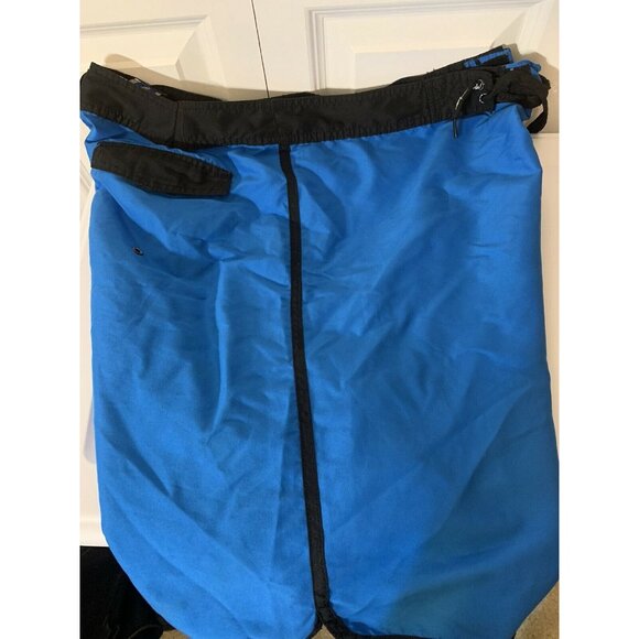 Retro 80s 90s Maui And Sons Spell Out‎ Board Shorts Men’s Size 38 Blue Black - Picture 7 of 8